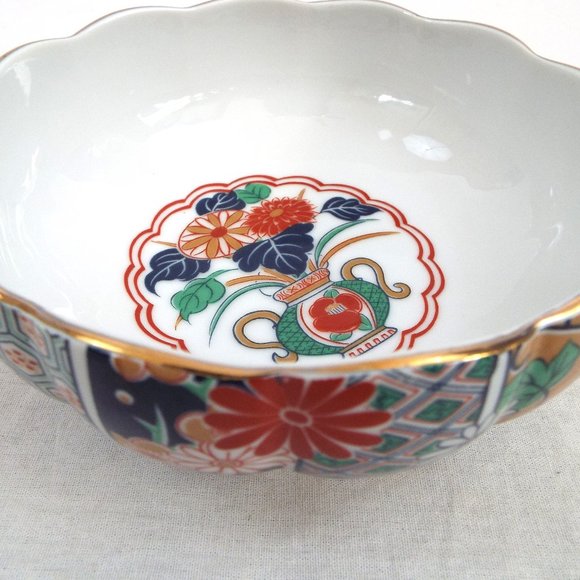 Imari Arita Porcelain Vintage Handcrafted Set of Bowls (4) Rice, Candy, Soup - Picture 1 of 9